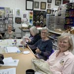 Group of our Stitch In participants, stitchers