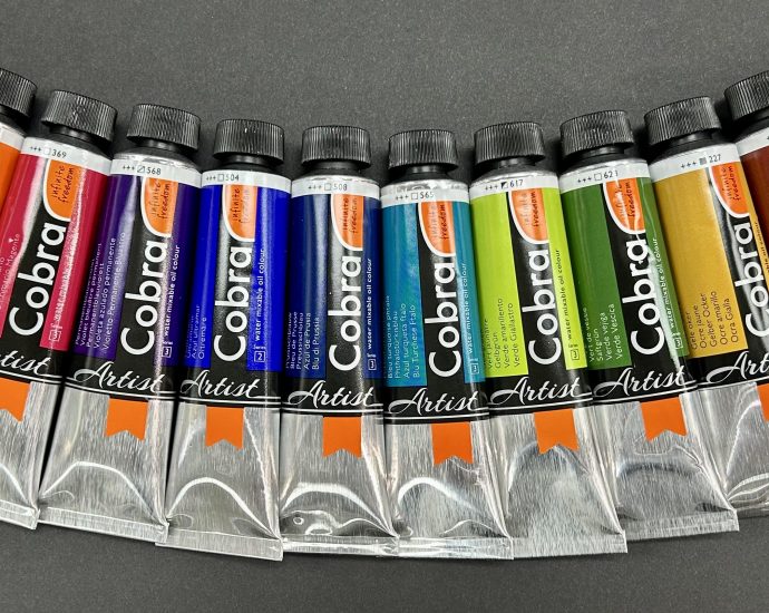 cobra, royal talens, water, soluble, oil, paint,